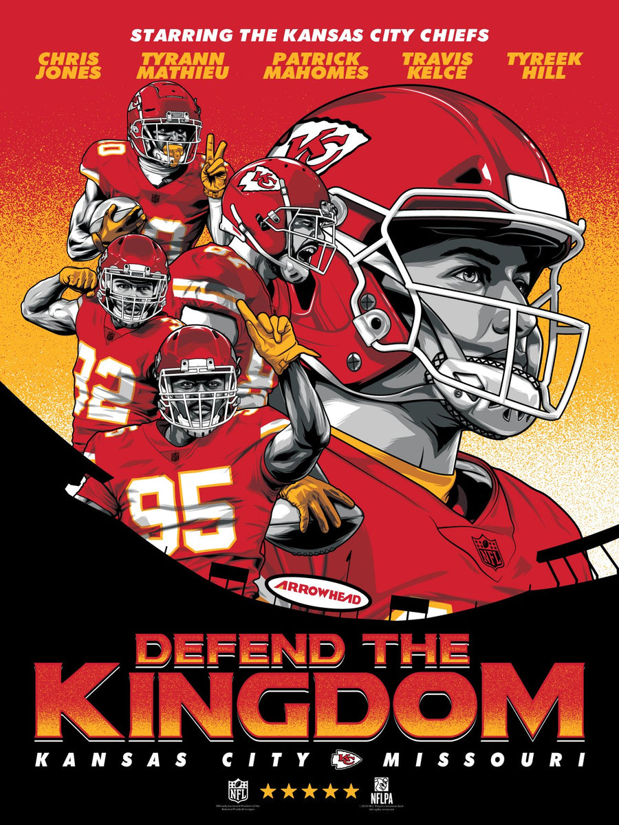 Kansas City Chiefs Arrowhead Tailgate 18x24 Serigraph – Phenom Gallery