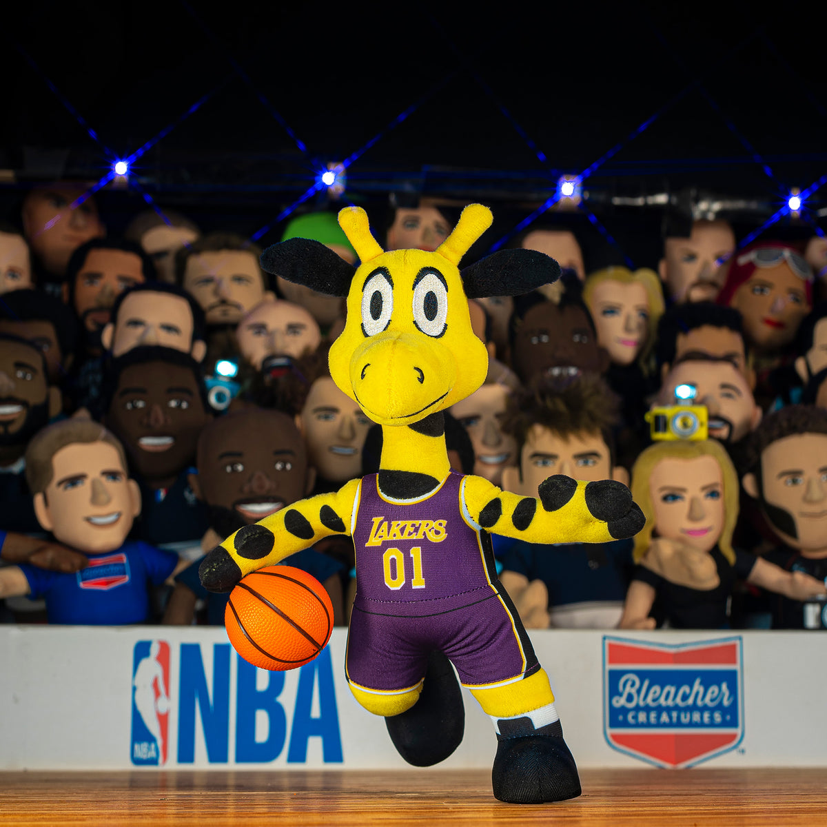 Bleacher Creatures Los Angeles Sparks Sparky 10 Mascot Plush