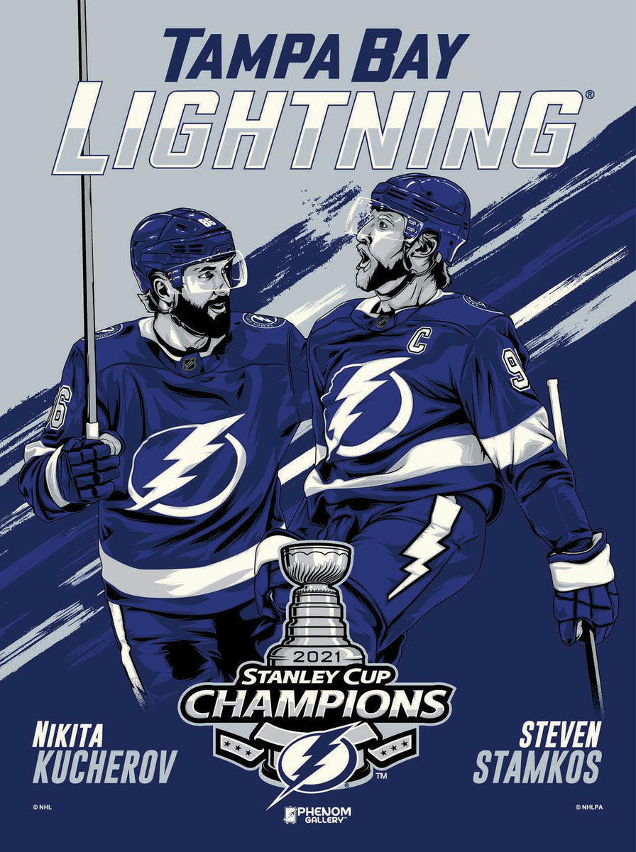 Odznak Tampa Bay Lightning 2021 Stanley Cup Champions Collector