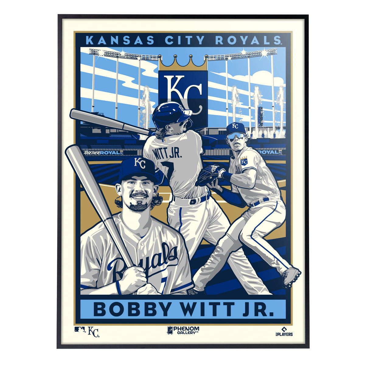 Kansas City Royals '23 City Connect 18 x 24 Serigraph – Phenom