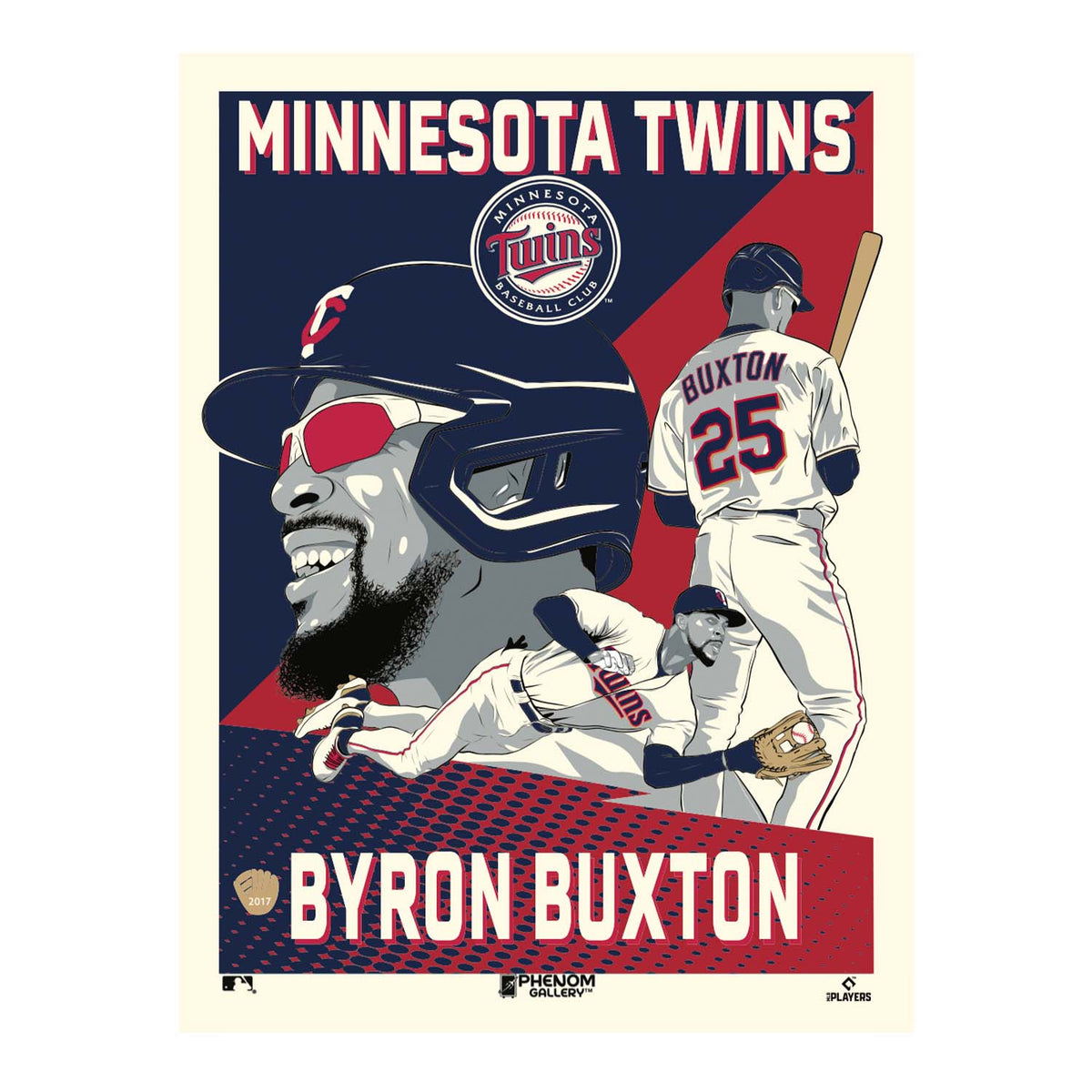 Byron Buxton 25 Art Print for Sale by devinobrien