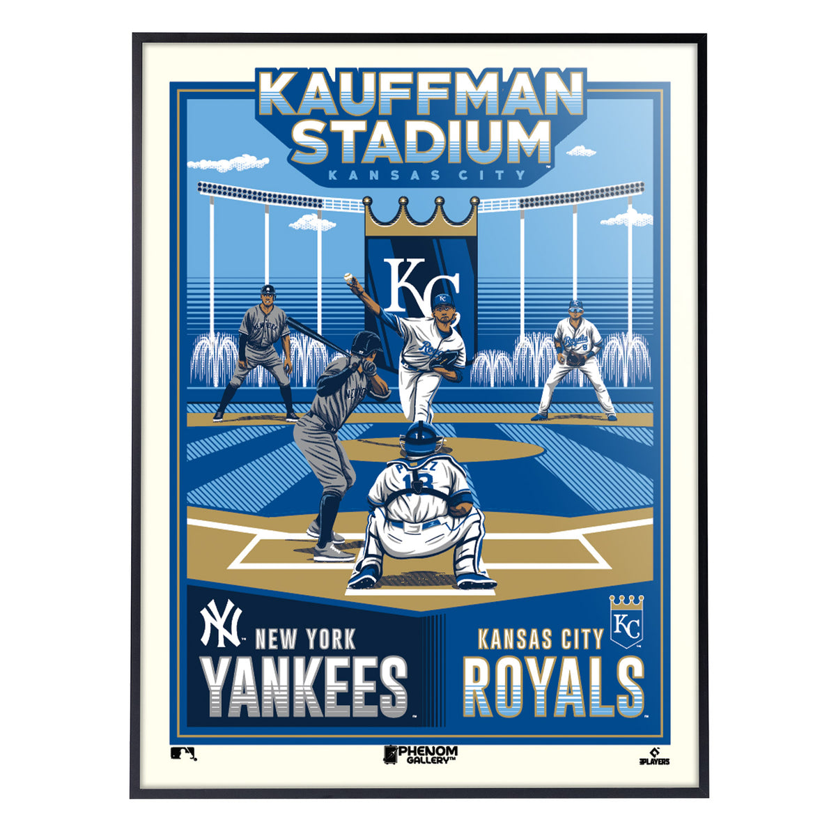 Kansas City Royals '23 City Connect 18 x 24 Serigraph – Phenom