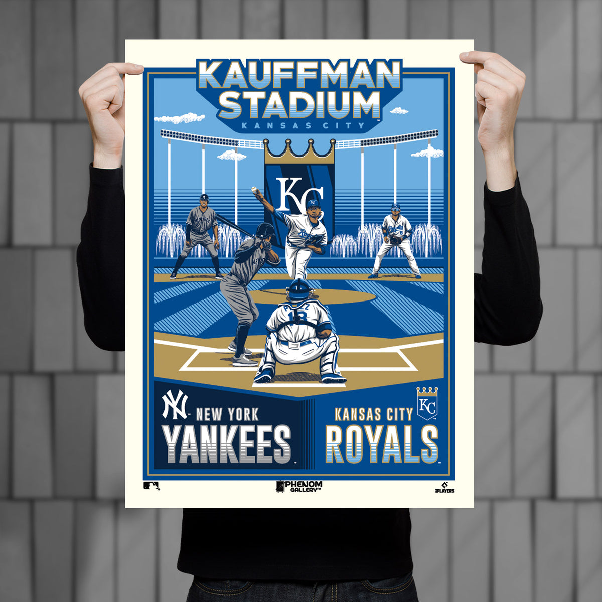 Kansas City Royals '23 City Connect 18 x 24 Serigraph – Phenom