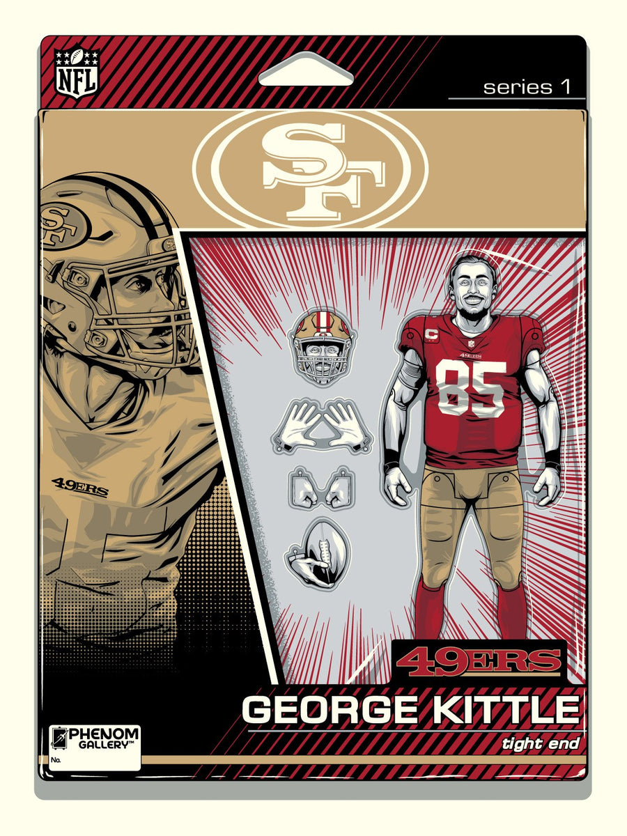 Phenom Gallery San Francisco 49ers George Kittle 18 x 24 Deluxe Fram –  Uncanny Brands Wholesale