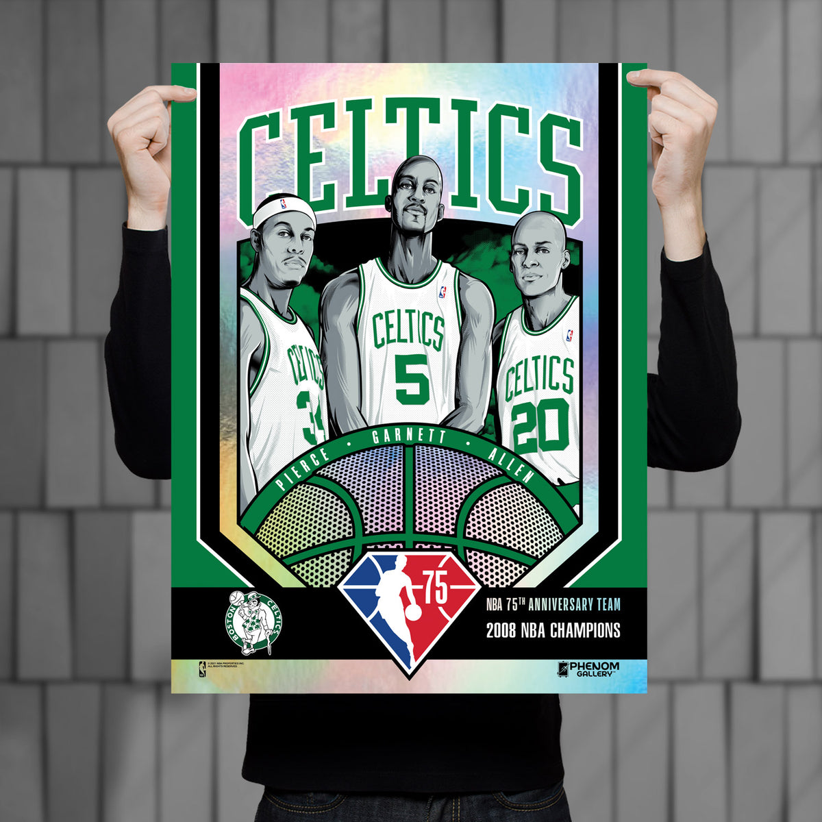 Boston Celtics Number 24 | Art Board Print