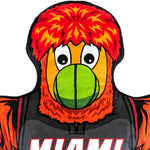 Bleacher Creatures Miami Heat Burnie 24" Mascot Bleacher Buddy