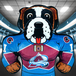 Bleacher Creatures Colorado Avalanche Bernie 24" Mascot Bleacher Buddy