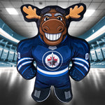 Bleacher Creatures Winnipeg Jets Mick E. Moose 24" Mascot Bleacher Buddy