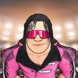 Bleacher Creatures WWE Bret Hart 24" Bleacher Buddy