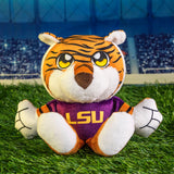 Bleacher Creatures LSU Mike the Tiger 8" Mascot Kuricha Sitting Plush