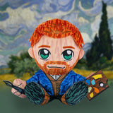 Bleacher Creatures Vincent van Gogh 8" Kuricha Plush