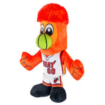 Bleacher Creatures Miami Heat Burnie 8" Mascot Kuricha Plush (Association Jersey White Uniform)