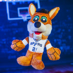 Bleacher Creatures San Antonio Spurs Coyote Mascot 8" Kuricha Plush (Association Uniform)