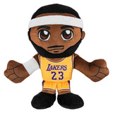 Bleacher Creatures Los Angeles Lakers LeBron James 8" Kuricha Plush (Gold Jersey)