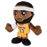 Bleacher Creatures Los Angeles Lakers LeBron James 8" Kuricha Plush (Gold Jersey)