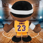 Bleacher Creatures Los Angeles Lakers LeBron James 8" Kuricha Plush (Gold Jersey)