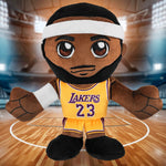 Bleacher Creatures Los Angeles Lakers LeBron James 8" Kuricha Plush (Gold Jersey)