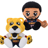 Bleacher Creatures Denver Nuggets Bundle: 8" Jamal Murray & Rocky Kuricha Plushies