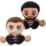 Bleacher Creatures Denver Nuggets Bundle: 8" Nikola Jokic & Jamal Murray Kuricha Plushies