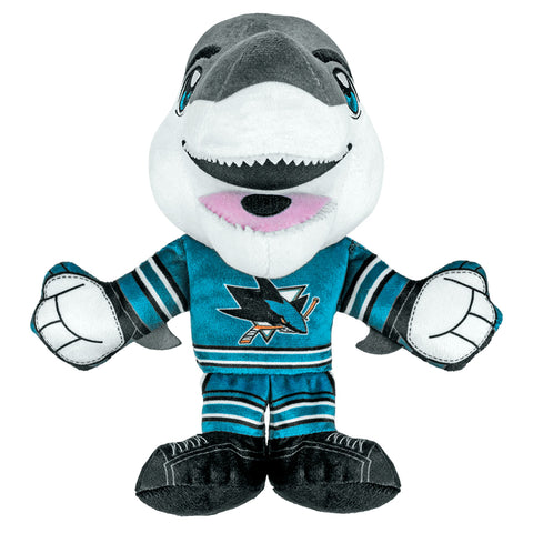 Bleacher Creatures San Jose Sharks SJ Sharkie 8" Kuricha Mascot Plush