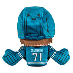 Bleacher Creatures San Jose Sharks Macklin Celebrini 8" Kuricha Plush