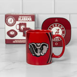 Uncanny Brands Alabama Crimson Tide 12oz Mug Warmer Set