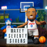 Bleacher Creatures Philadelphia 76ers Tyrese Maxey 10" Plush Figure (City Edition '24-'25)