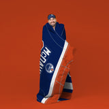 Sleep Squad Edmonton Oilers Connor McDavid 60” x 80”  Raschel Plush Blanket