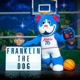 Bleacher Creatures Philadelphia 76ers Franklin 10" Mascot Plush Figure (City Edition '24-'25)