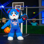 Bleacher Creatures Philadelphia 76ers Franklin 10" Mascot Plush Figure (Blue Uniform)