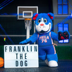 Bleacher Creatures Philadelphia 76ers Franklin 10" Mascot Plush Figure (Blue Uniform)