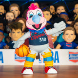 Bleacher Creatures Los Angeles Clippers Chuck the Condor 10" Mascot Plush Figure (Blue Uniform)