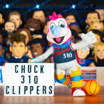 Bleacher Creatures Los Angeles Clippers Chuck the Condor 10" Mascot Plush Figure (Blue Uniform)