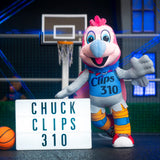 Bleacher Creatures Los Angeles Clippers Chuck the Condor 10" Mascot Plush Figure (City Edition)