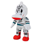 Bleacher Creatures Anaheim Ducks Wild Wing 10" Mascot Plush Figure (Teal Triangle Uniform)