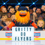 Bleacher Creatures Philadelphia Flyers Gritty 10" Mascot Plush Figure (Black Uniform)