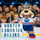 Bleacher Creatures Edmonton Oilers Hunter 10" Mascot Plush Figure (Road Uniform)