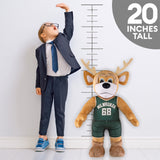 Bleacher Creatures Milwaukee Bucks Bango 20" Jumbo Mascot Plush Figure (Icon Uniform)