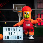 Bleacher Creatures Miami Heat Burnie 10" Plush Figure (Heat Culture City Edition Uniform)