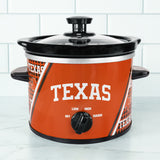 Uncanny Brands Texas Longhorns 2-Qt Slow Cooker