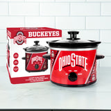 Uncanny Brands Ohio State Buckeyes 2-Qt Slow Cooker