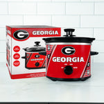 Uncanny Brands Georgia Bulldogs 2-Qt Slow Cooker