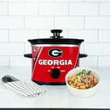 Uncanny Brands Georgia Bulldogs 2-Qt Slow Cooker