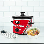 Uncanny Brands Georgia Bulldogs 2-Qt Slow Cooker