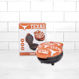 Uncanny Brands Texas Longhorns Mini Waffle Maker