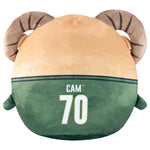 Sleep Squad Colorado State Rams Cam the Ram 12" Mascot Kiri Cloud Plushie