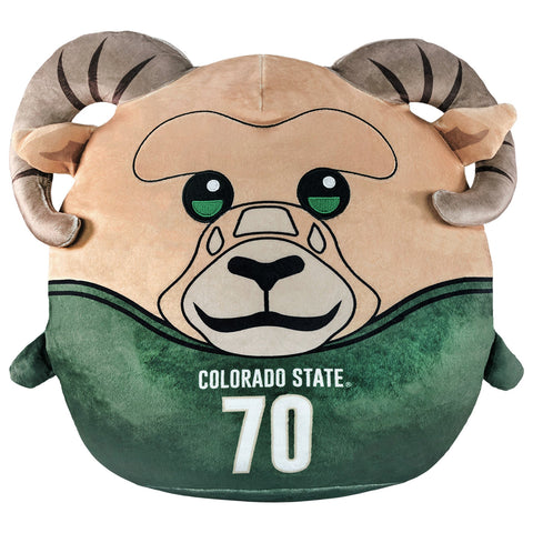 Sleep Squad Colorado State Rams Cam the Ram 12" Mascot Kiri Cloud Plushie