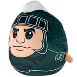 Sleep Squad Michigan State Spartans Sparty 12" Mascot Kiri Cloud Plushie