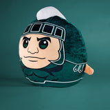 Sleep Squad Michigan State Spartans Sparty 12" Mascot Kiri Cloud Plushie