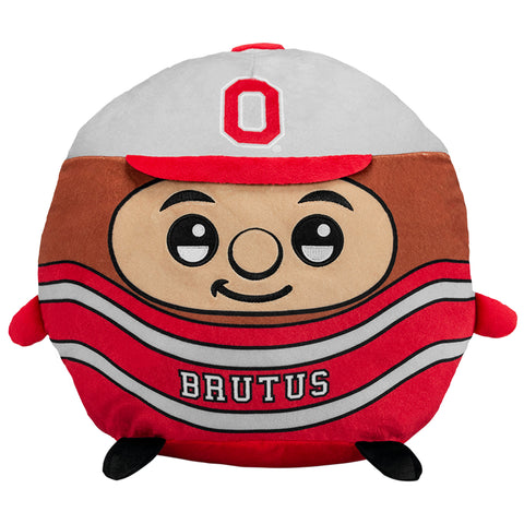 Sleep Squad Ohio State Buckeyes Brutus 12" Kiri Cloud Plushie